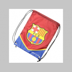 FC Barcelona ľahké sťahovacie vrecko ( batôžtek / vak ) so šnúrkami, rozmery cca. 34 x 46 cm